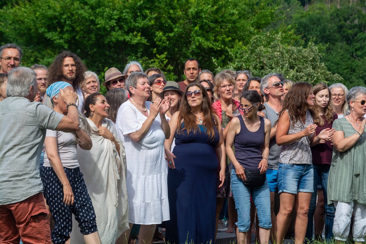 Singen mit allen aus Seeheim singt Schalom Alechem