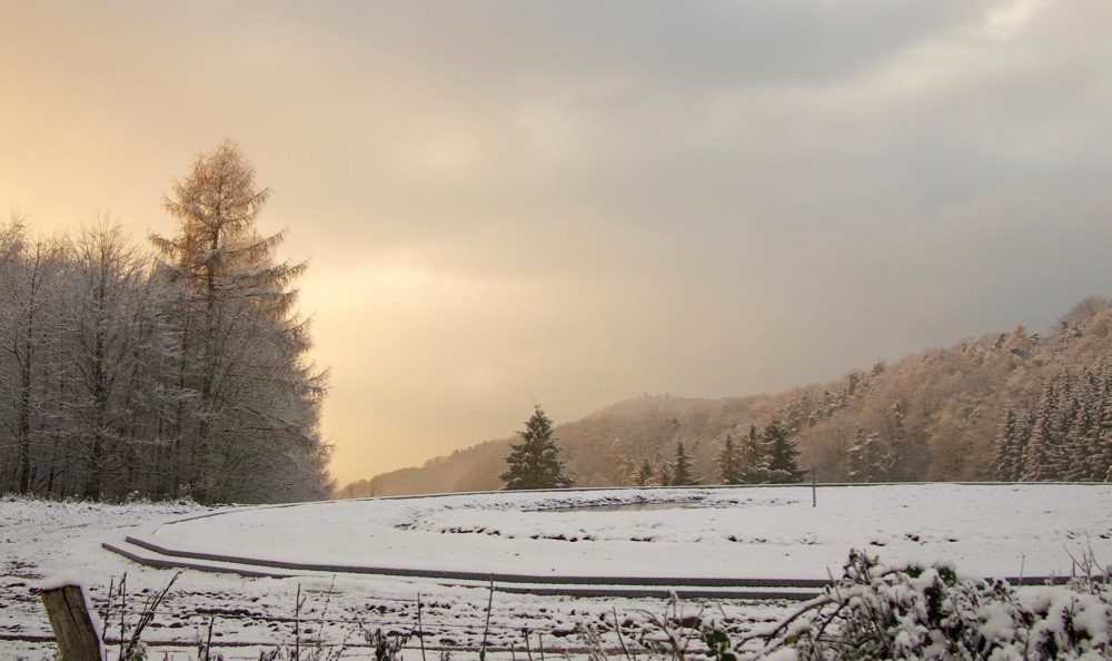 Winter 2010 - 2011, Bauarbeiten am Friedensmal