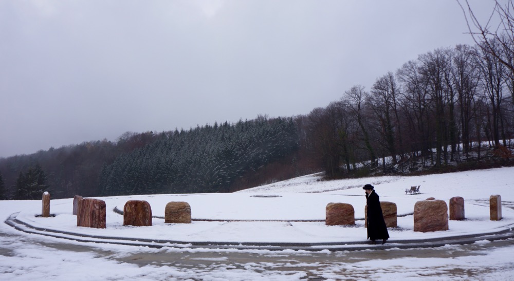 Winterpause am Friedensmal