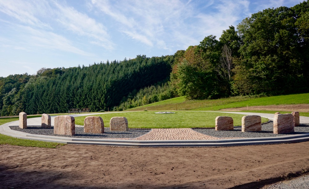 Der neue Eingang ins Denkmal