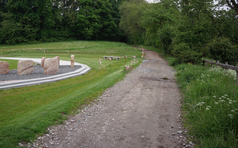 Die Entwässerung funktioniert