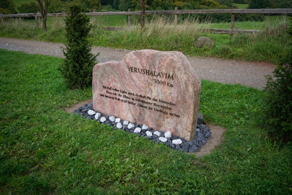 So schaut der neue Grenzstein aus