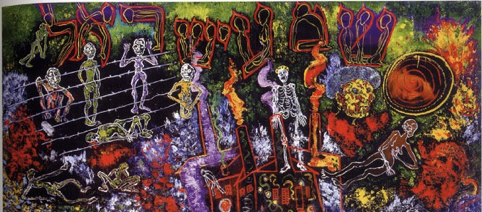 Sterben im KZ - Bild von Jan Frankl