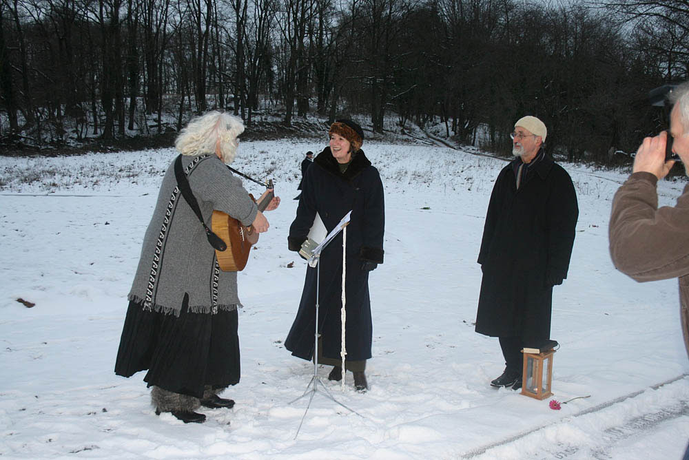 Hier ensteht das Friedensmal