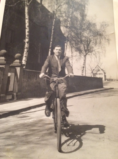 Jüdischer Händler in Bensheim, 1947